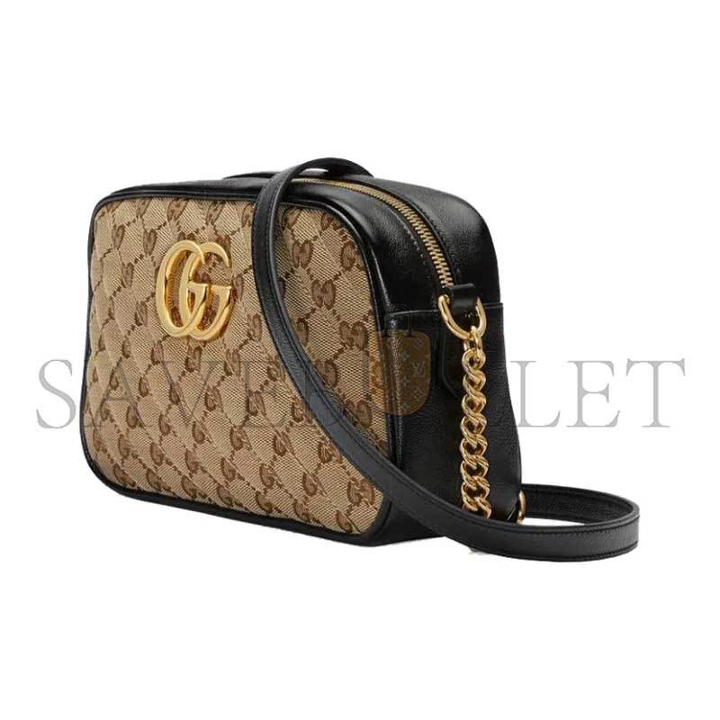 GUCCI MARMONT SMALL MATELASSE SHOULDER BAG 447632 (24*13*7cm)